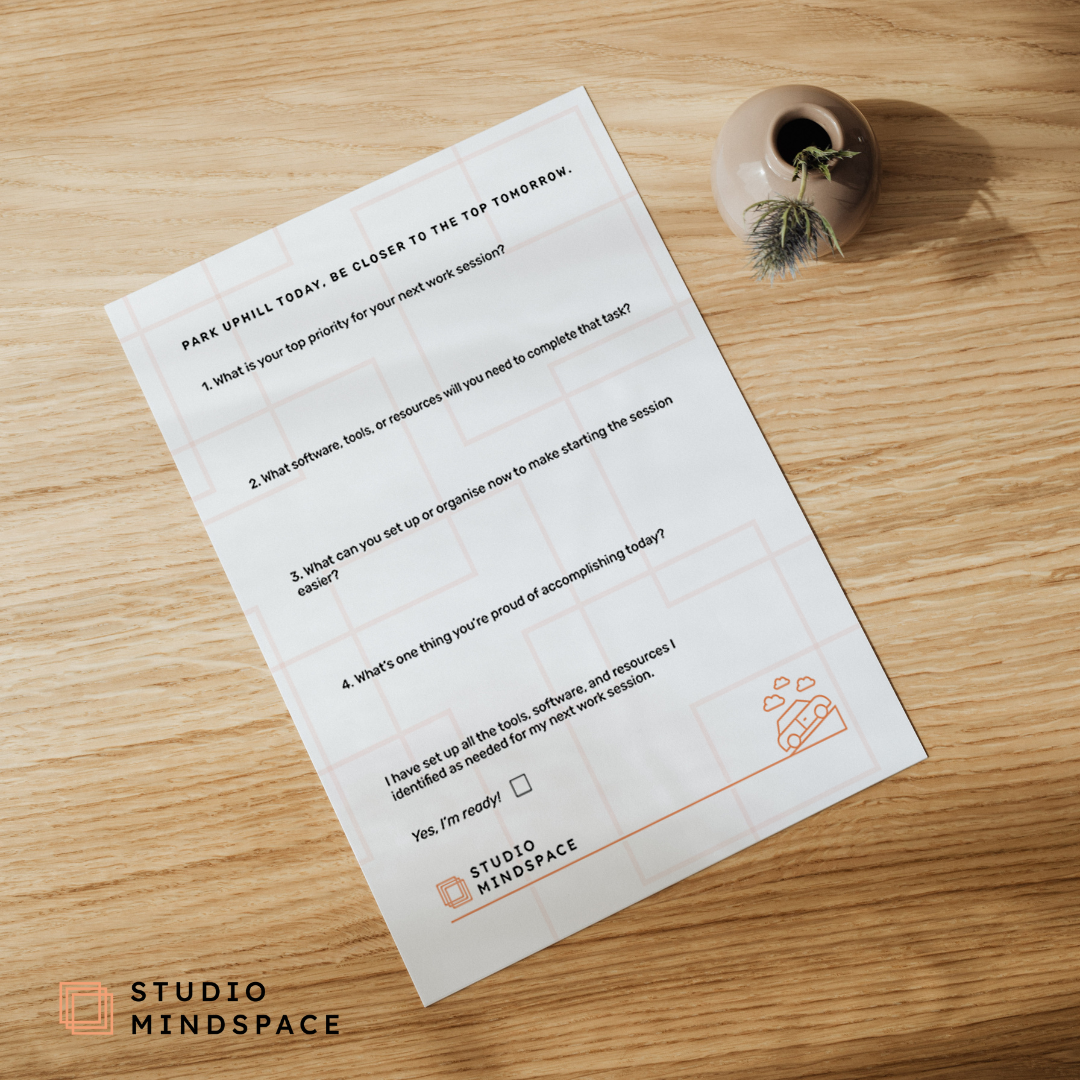 Park Uphill Notepad